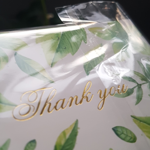 24 pcs Leaves Thank You Cards 2.75x3.75" in - Picture 12 of 12